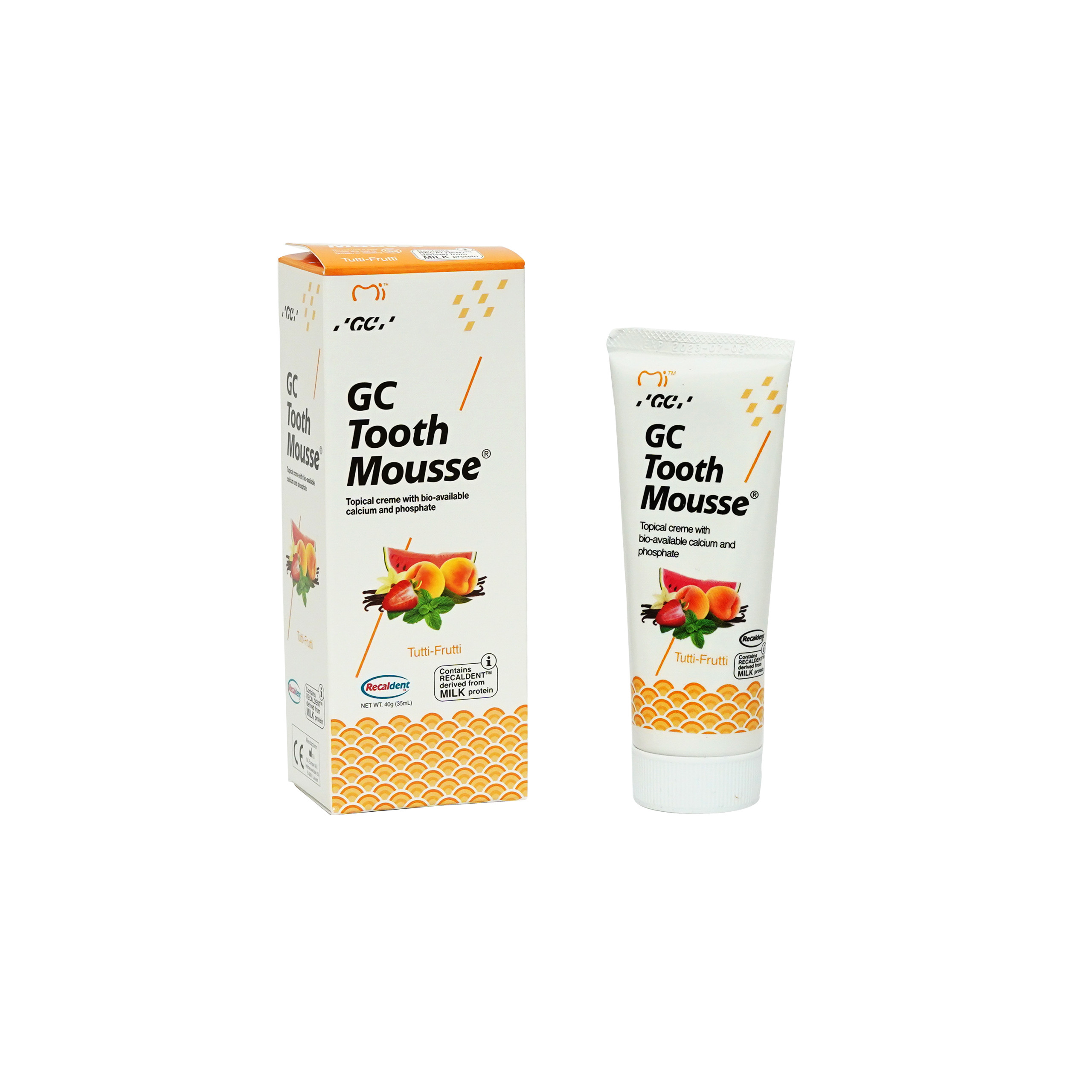 G C Tooth Mousse 40g Gc- Tutti Frutti